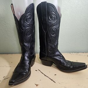 Black Jack Ranch Hand Leather  Western Cowboy Boots